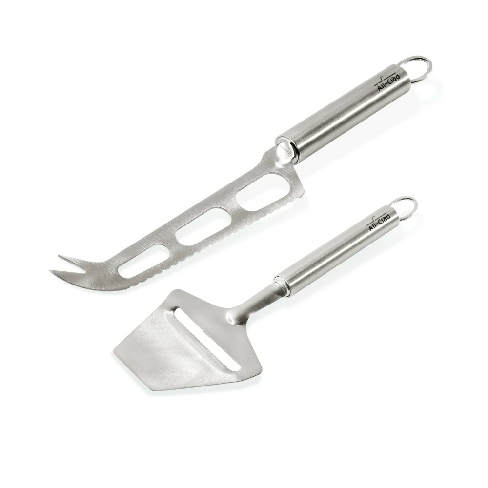 New! All-Clad Stainless Steel Cheese Tool set of 2
